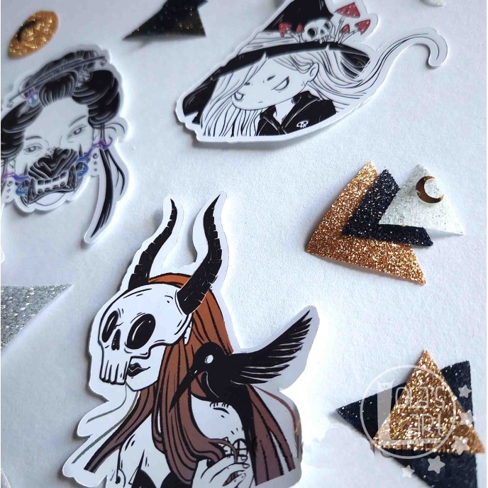 Witches stickers